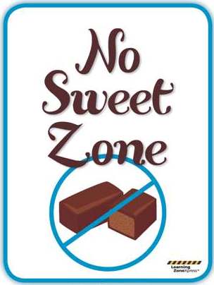 no sweets